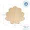 Unfinished Wooden Seashell Cutout, 12", for Summer Decor & Crafts | Woodpeckers